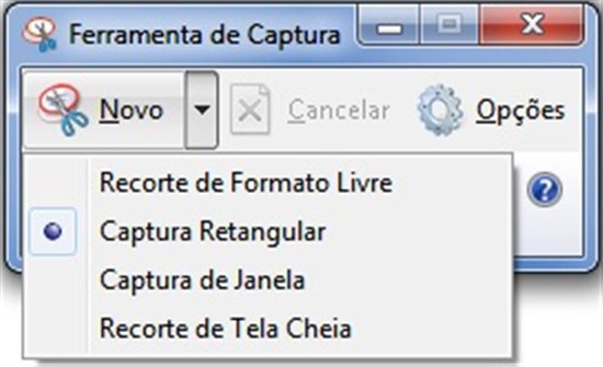 Ferramenta de captura do Windows