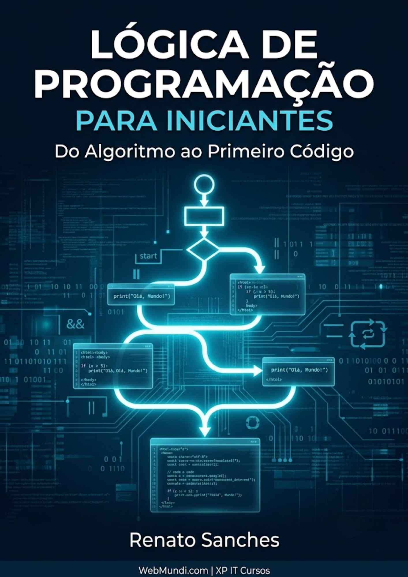 Capa do eBook Lógica de Programação para Iniciantes