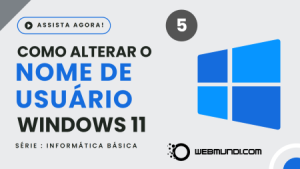 Como alterar o nome da sua conta no Windows 11