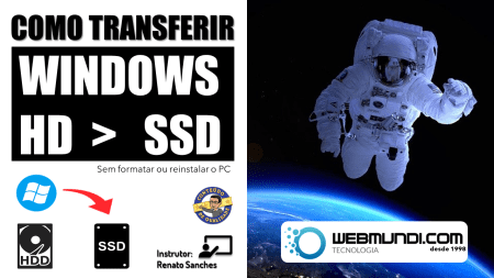 Como Transferir o Windows do HD para um SSD : Migrar Windows 10 para SSD sem formatar
