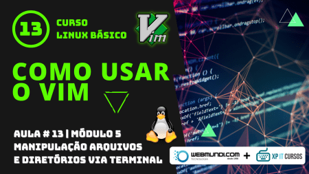 Como usar o Vim Linux - Básico - Editor de texto via Terminal