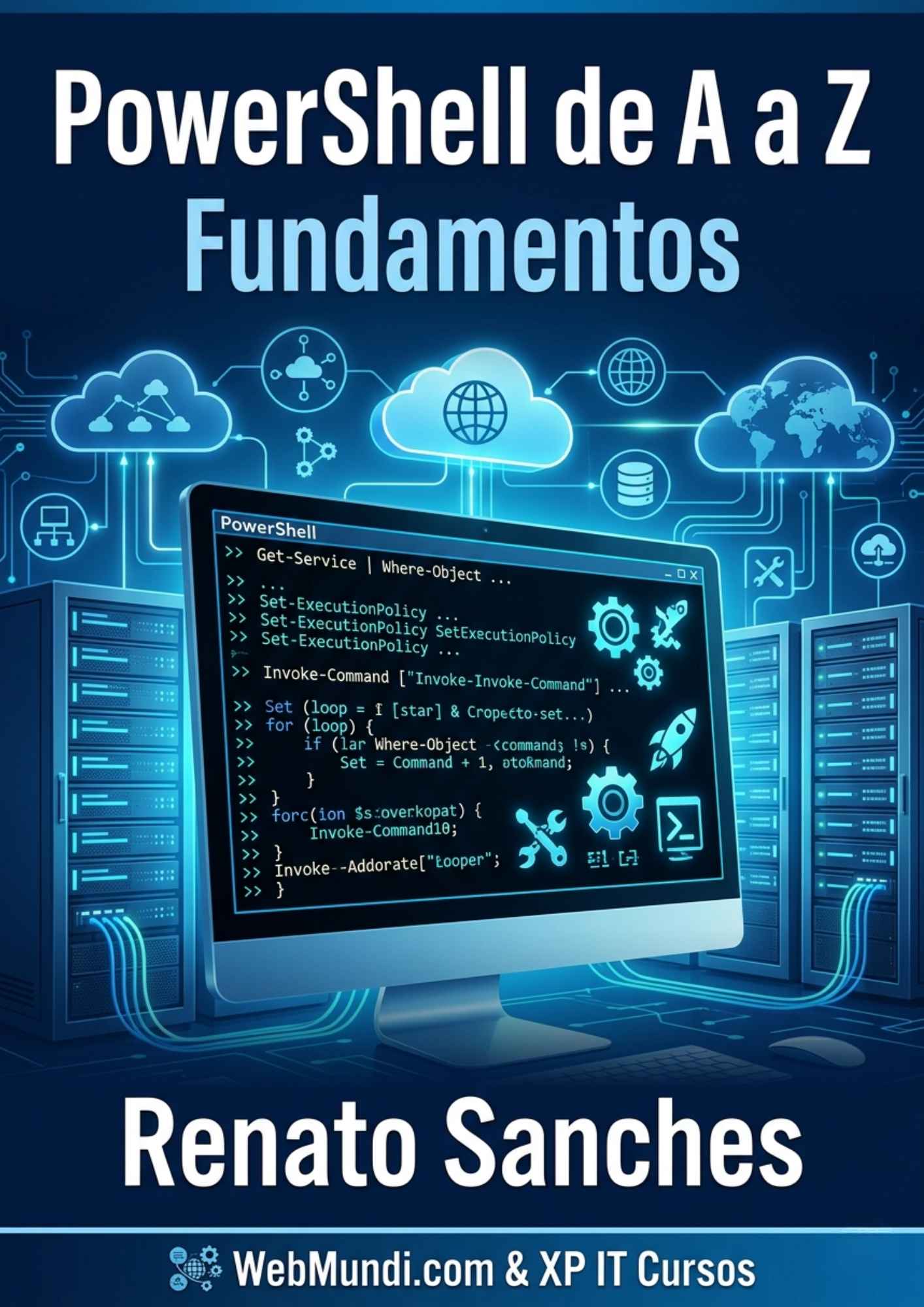 Capa do eBook PowerShell de A a Z: Fundamentos