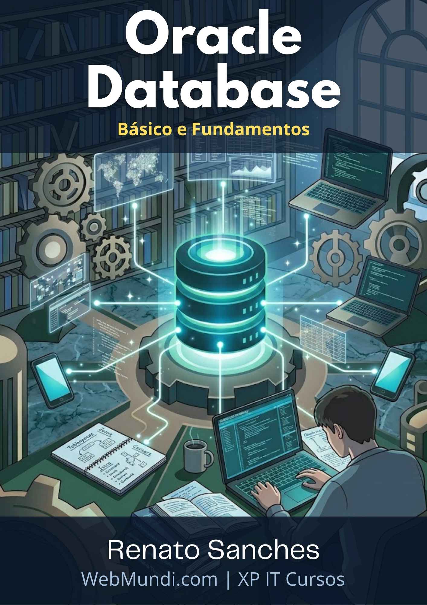 Capa do eBook Oracle Database - Básico e Fundamentos