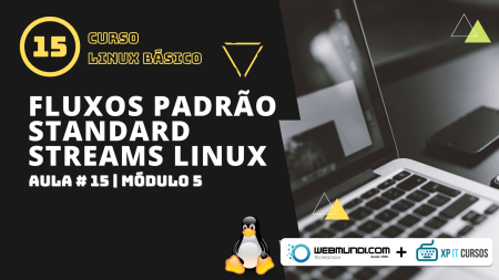 Fluxos Padrão Linux : Linux Standard Streams - Aula 15 - Módulo 5