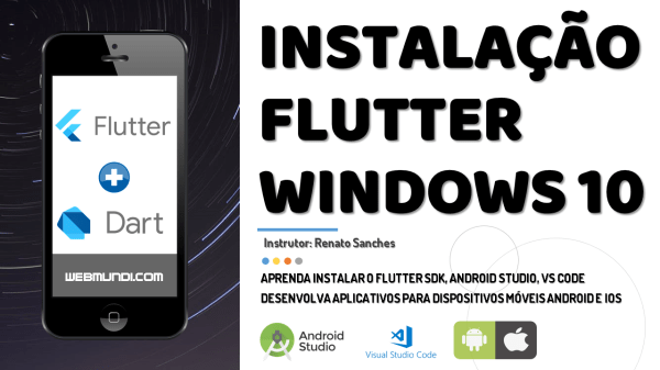 Instalação e configuração do Flutter no Windows 10