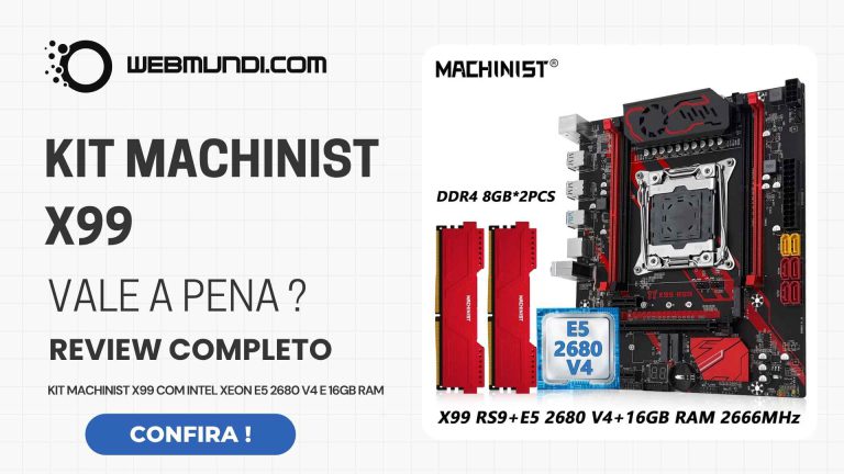 Kit Machinist X99: Vale a Pena ? Review Completo
