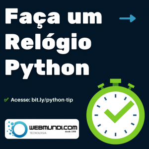 Como fazer um Relógio em Python