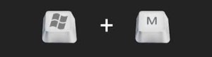Windows + M - 10 teclas de atalho mais úteis do windows